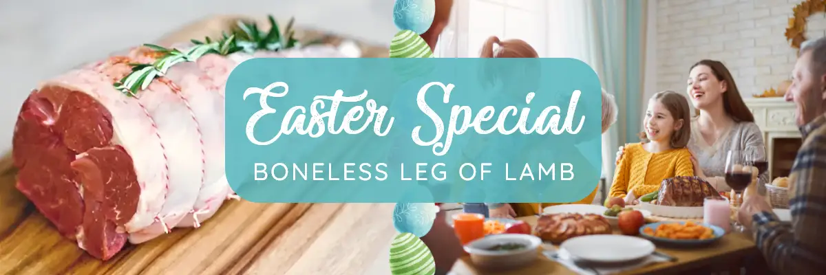 Click Here To Enlarge This Photo Of Easter Special - Fresh Boneless Leg Of Lamb From Yorkshire