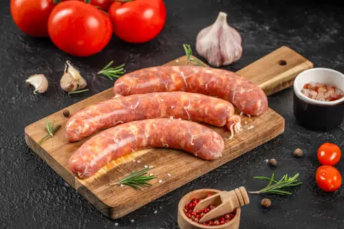 Click Here To Enlarge This Photo Of Beef & Tomato Sausage &lpar;800g packs&rpar;